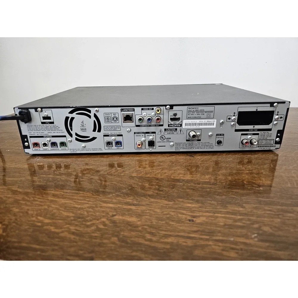 Sony HBD-E570‎ HD 3D BluRay Player Home Theater Receiver - No Remote - Tested